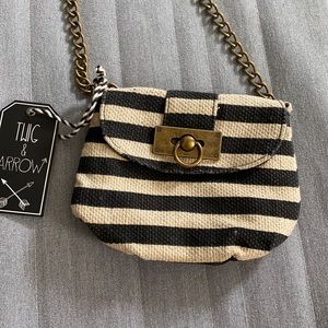 New Twig and Arrow striped crossbody bag
